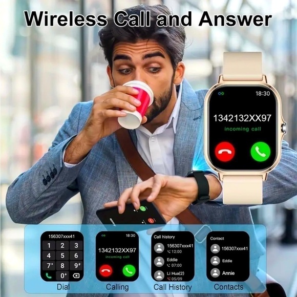 Touchscreen Smartwatch, 1.83" HD TFT Display - NIB - AWESOME! - Picture 3 of 5